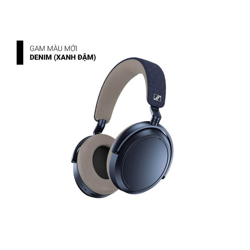 [MÀU DENIM] Tai nghe chống ồn SENNHEISER Momentum 4 Wireles - Hàng chính hãng