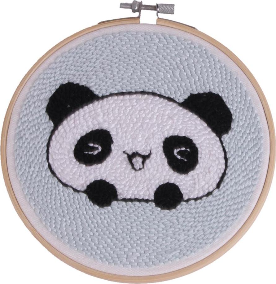 Bộ Dụng Cụ Thêu DIY Kiểu Hoạt Hình Động Vật Cho Người Mới Bắt Đầu