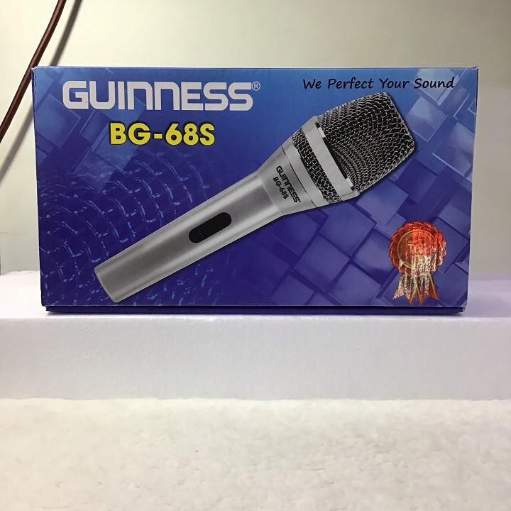 MICROPHONE GUINNESS BG68S - Hàng chính hãng.