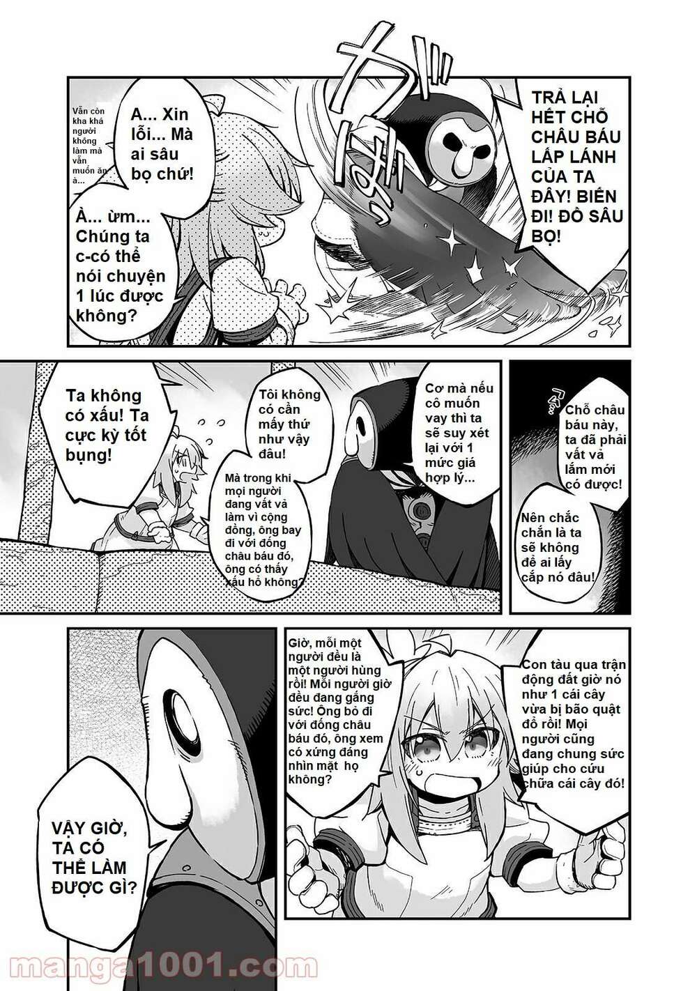 ngay cả khi hậu tận thế, thật hạnh phúc vẫn còn được sống... chapter 16.2 4