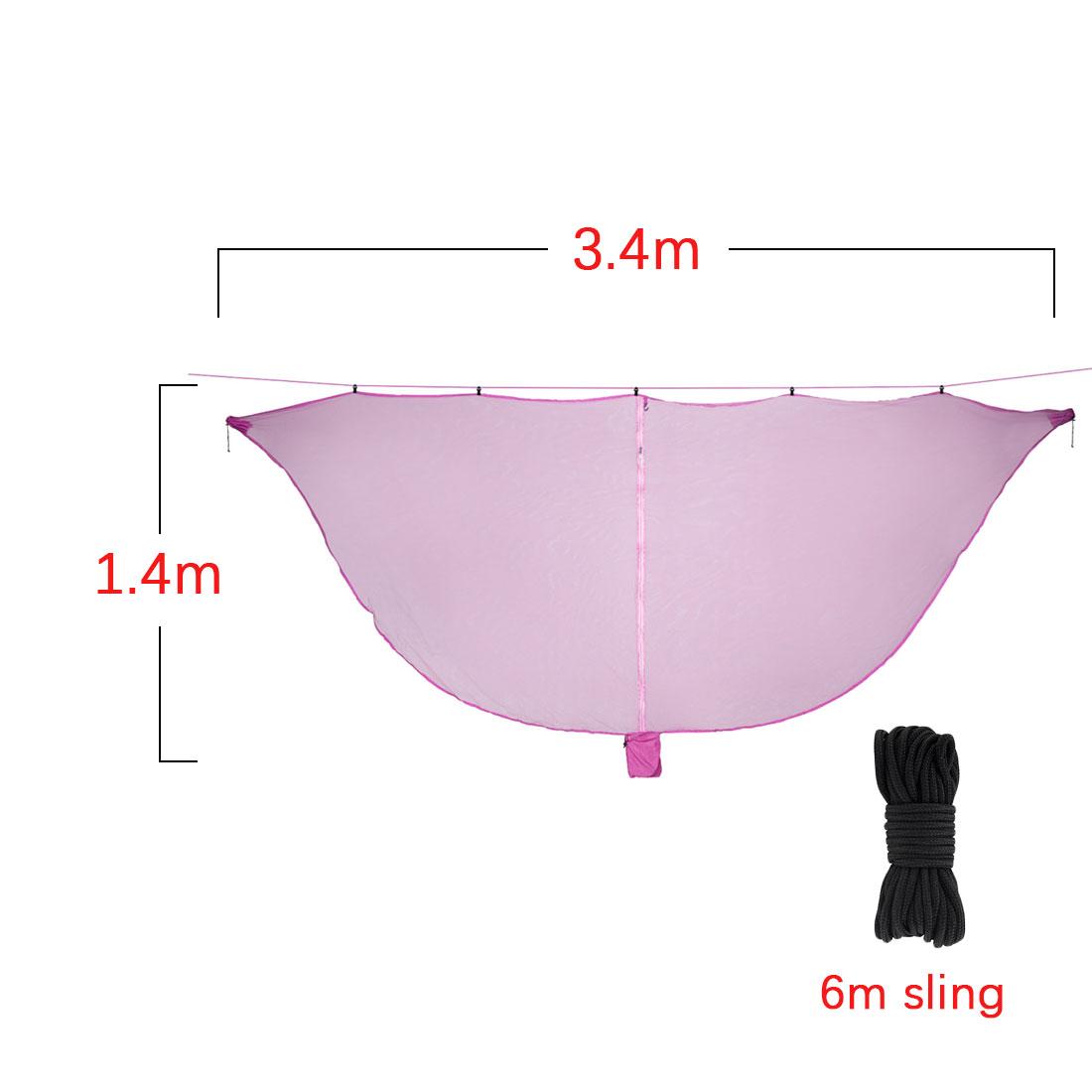 Vitorhytech Võng Lưới Chống Muỗi Đôi Người Có Thể Gập Lại Tách Muỗi Giường Lưới Du Lịch Di Động Võng Lưới Chống Muỗi Ngoài Trời