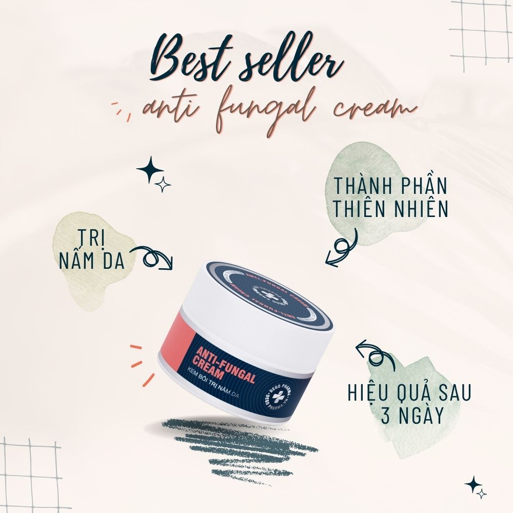 Kem bôi dứt điểm nấm da đầu, vảy nến, á sừng, eczema Dego Pharma