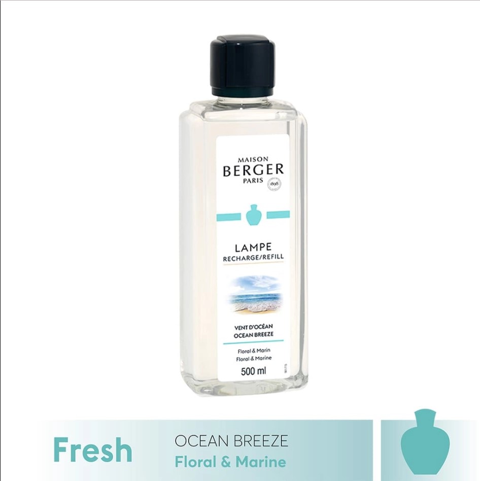 Maison Berger - Tinh dầu đèn xông hương Ocean Breeze - 500ml