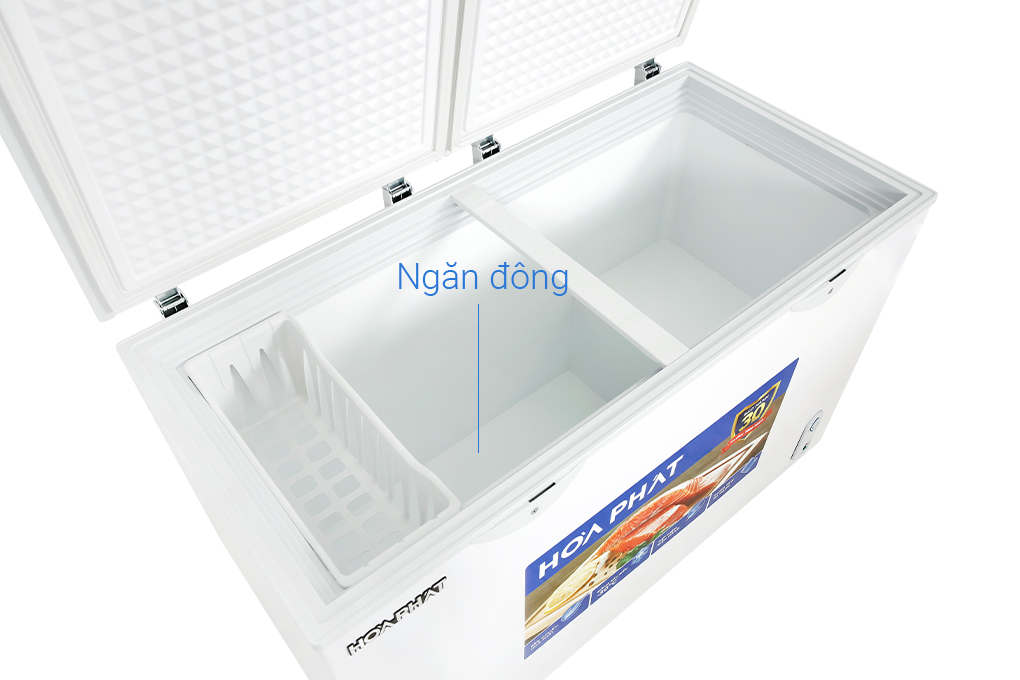Tủ đông Hòa Phát 352 Lít HPF AD6352 2 cánh 1 ngăn đông -Hàng chính hãng