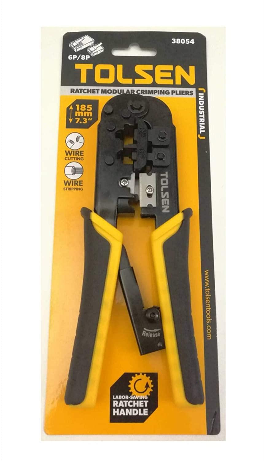 KỀM BẤM LINE 185mm TOLSEN 38054 - HÀNG CHÍNH HÃNG
