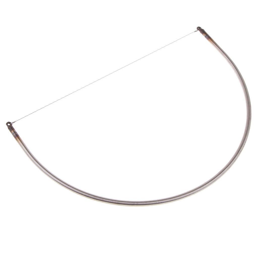 2x Arch -Type Adjustable Stainless Steel Wire Cutter Clay Paste Mud Cutter