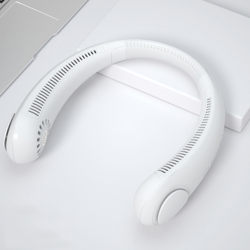 Quạt Đeo Cổ Mini , Quạt Thể Thao Mini, Quạt USB - Quạt Không Cánh Thời Trang 3 Tốc Độ Gió Làm Mát Nhanh, Biên Độ Thổi 360 Độ Dễ Chịu, Sạc USB Siêu Nhanh, Quạt Tích Điện Thời Gian Sử Dụng 6 Tiếng
