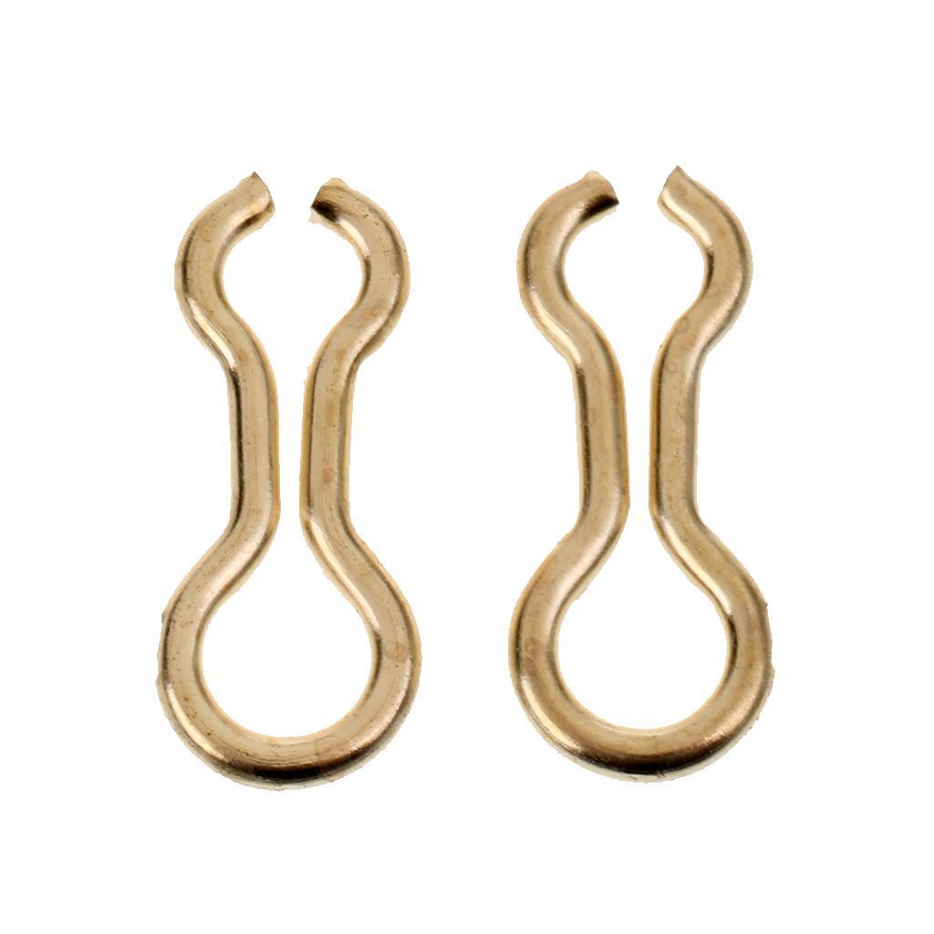 200pcs Alloy Sinker Wire Eyes Eyelets For Lead Weight Mold Fishing Tackle