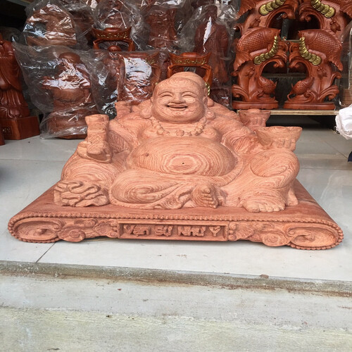 Tượng Phật Di Lặc Ngồi Xoài
