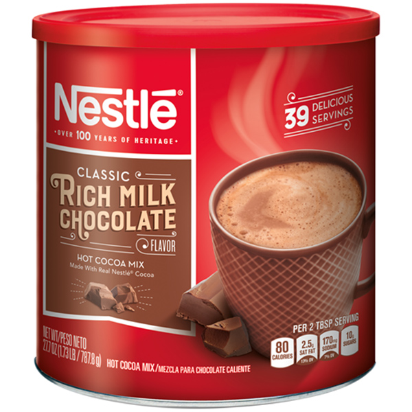 Bột Cacao Sữa NESTLÉ HOT COCOA MIX Lon Giấy 787.8g