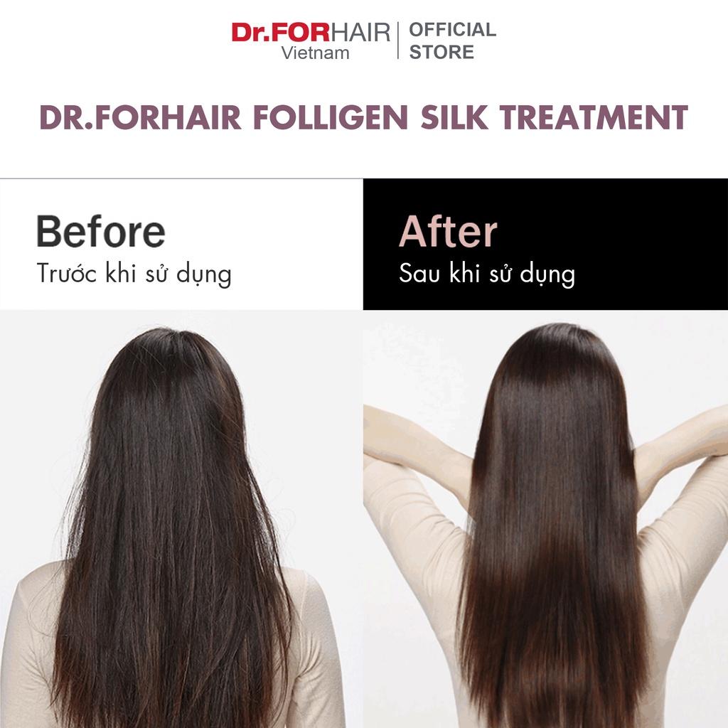Dầu xả chăm sóc tóc chắc khỏe cải thiện tình trạng rụng tóc Dr. FORHAIR FOLLIGEN SILK TREATMENT 300ml