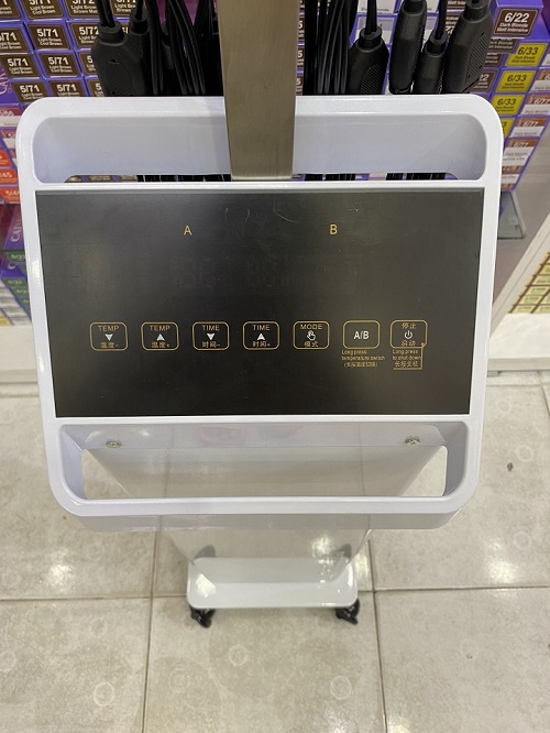 Máy uốn setting MNH22 40 dây dòng 24V kiểu xương nhẹ giúp nhẹ đầu khách chuyên dùng cho salon tóc.