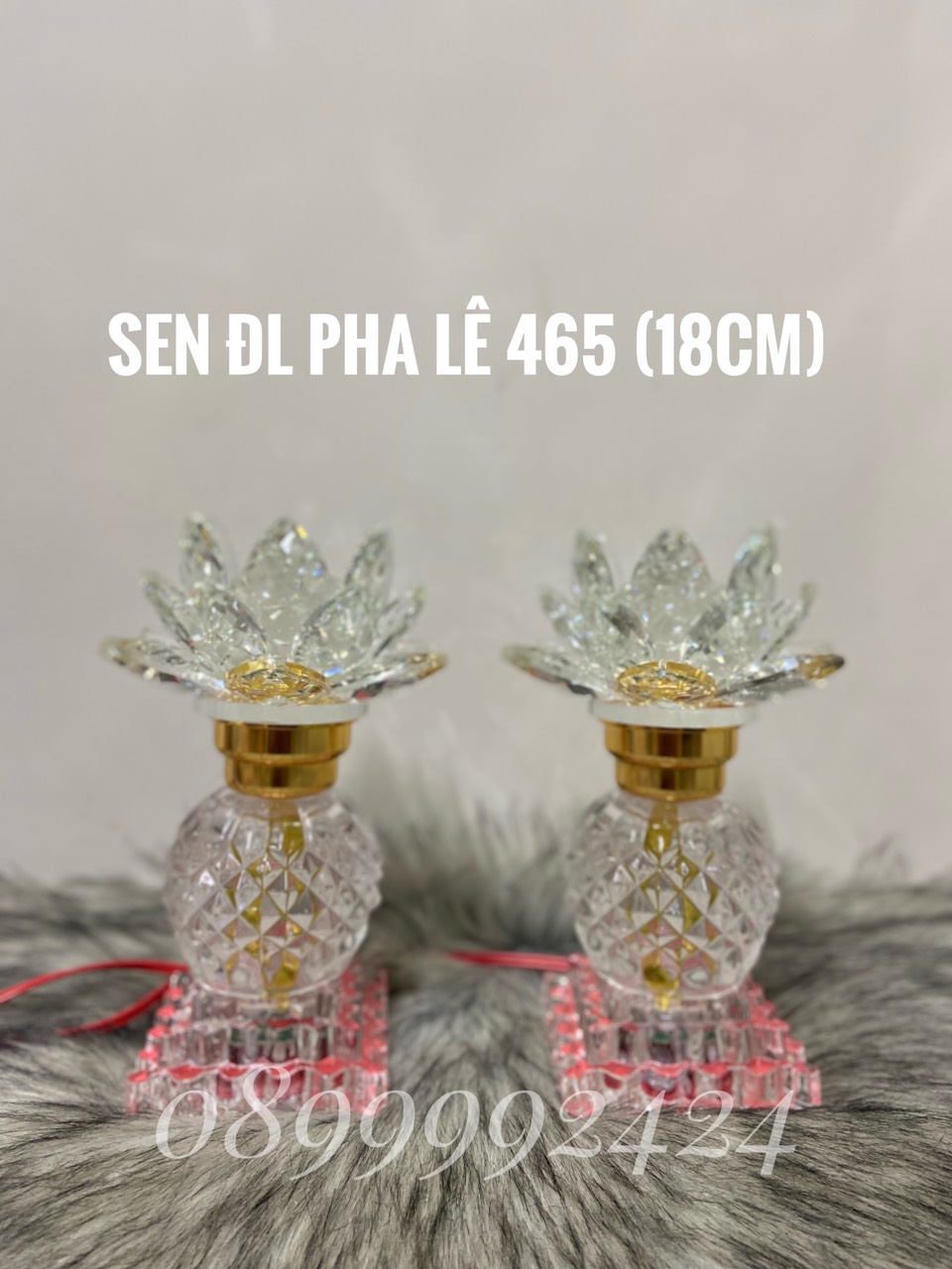 ĐÈN THỜ PHA LÊ CAO CẤP 465 1 CẶP