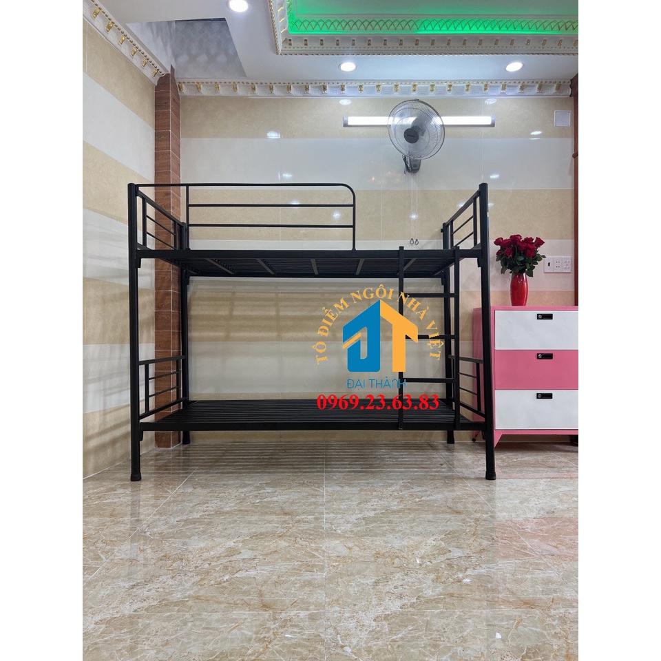 Giường sắt 2 tầng ngang 1m2 dài 2m – DT120