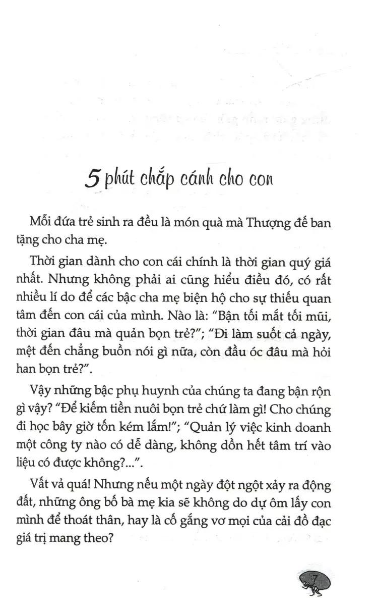 5 Phút Khích Lệ Trẻ Mỗi Ngày