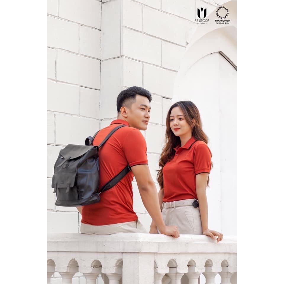 Áo Polo, Đôi Áo Cặp Nam Nữ ngắn tay Chất Vải Đẹp