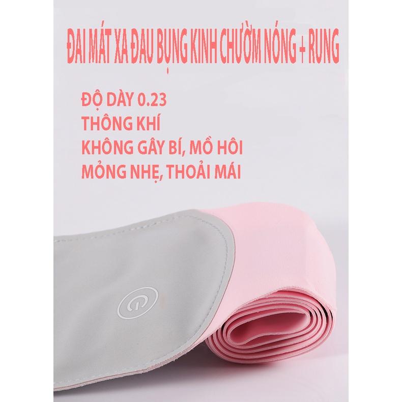 Đai rung ấm gi.ảm đa.u bụng kinh nguyệt, Làm Ấm Tử Cung Cho Phụ Nữ Đến Kì-Máy Massage Làm Ấm Bụng