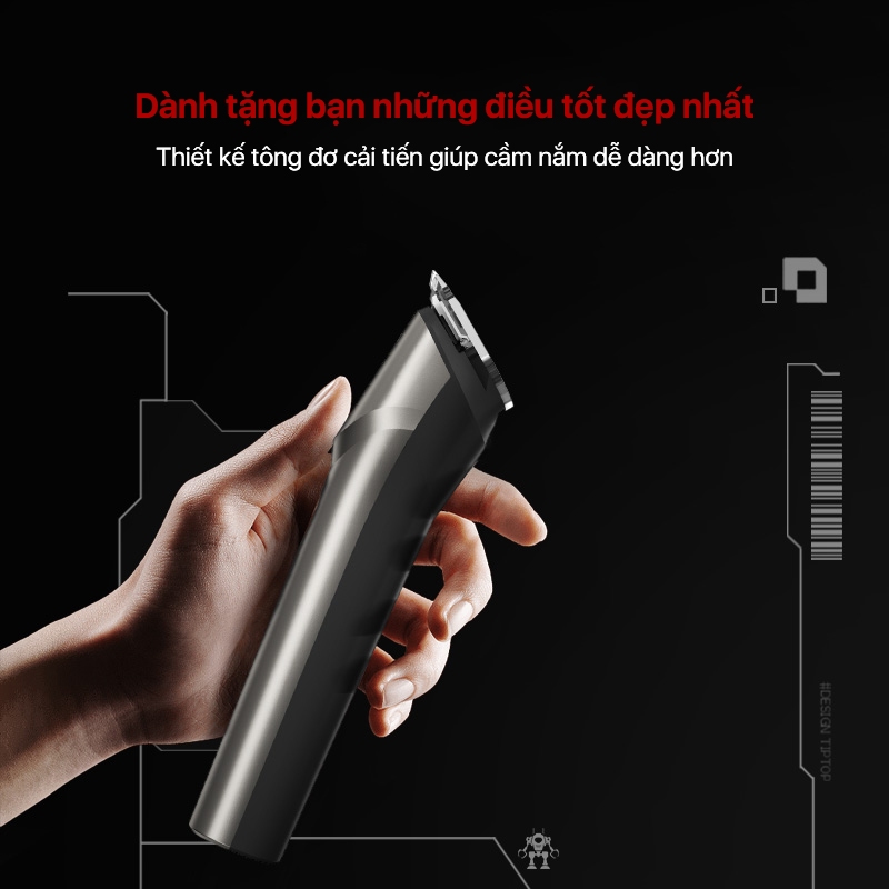 Tông đơ cắt tóc đa chức năng Xiaomi Enchen Beardo2 chất liệu thép không gỉ nhiều cữ linh hoạt - Hàng nhập khẩu