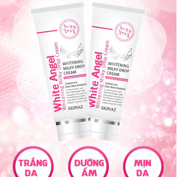 Kem dưỡng trắng da Skinaz White Angel – 70g -  Tặng kèm Túi Xách Thời Trang Cực Xịn