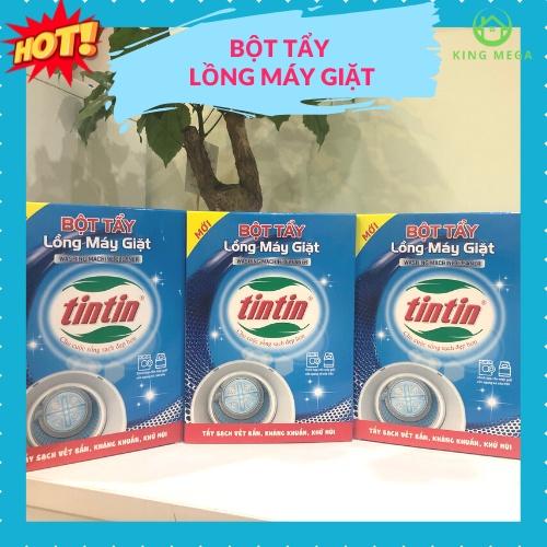 Bột tẩy lồng máy giặt TinTin - Làm Sạch Máy Giặt - Vệ Sinh Sạch Vết Bẩn, Loại Bỏ Lông, Cặn, Tóc