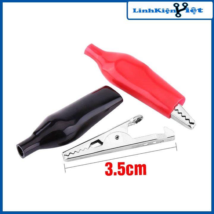 Kẹp cá sấu 3.5mm 5 màu lựa chọn