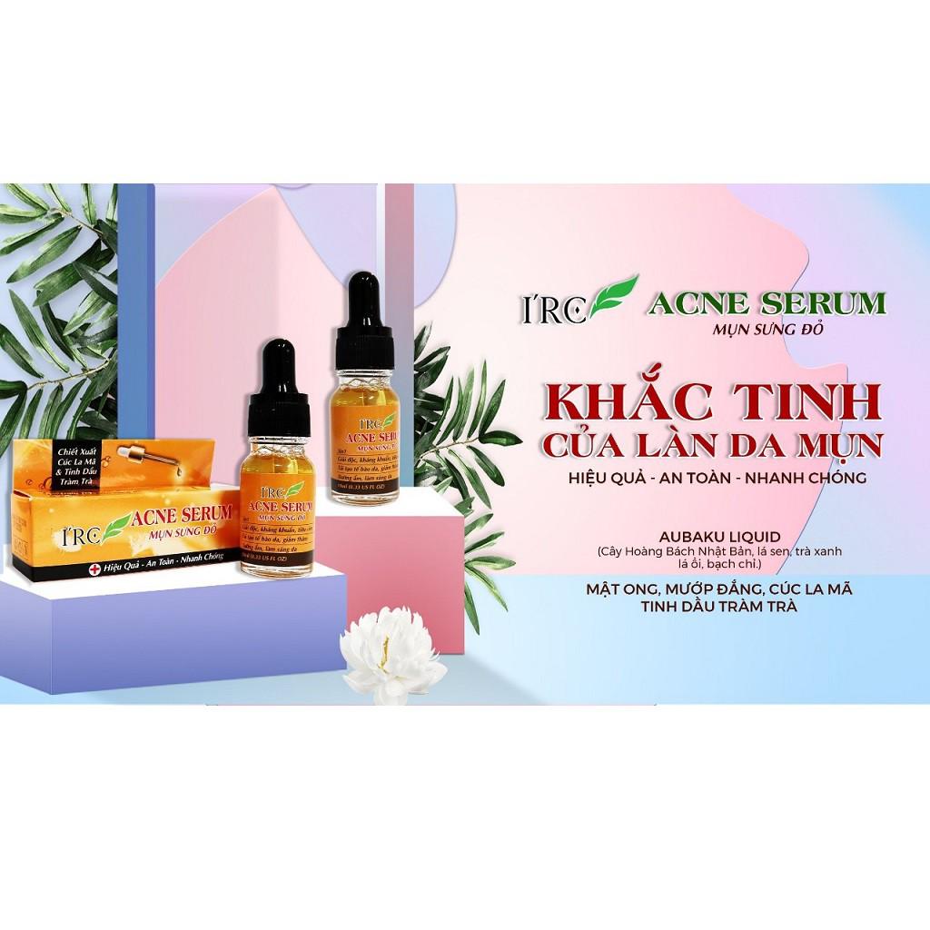 Serum mụn sưng đỏ IRC giảm thâm và tái tạo da, tiêu viêm không tái lại mụn, dưỡng ẩm và làm sáng da