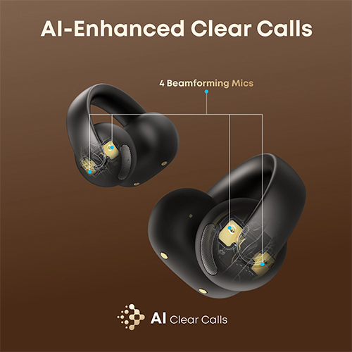 Tai nghe Bluetooth True Wireless Open-ear Anker Soundcore AeroClip A3388 - Hàng chính hãng