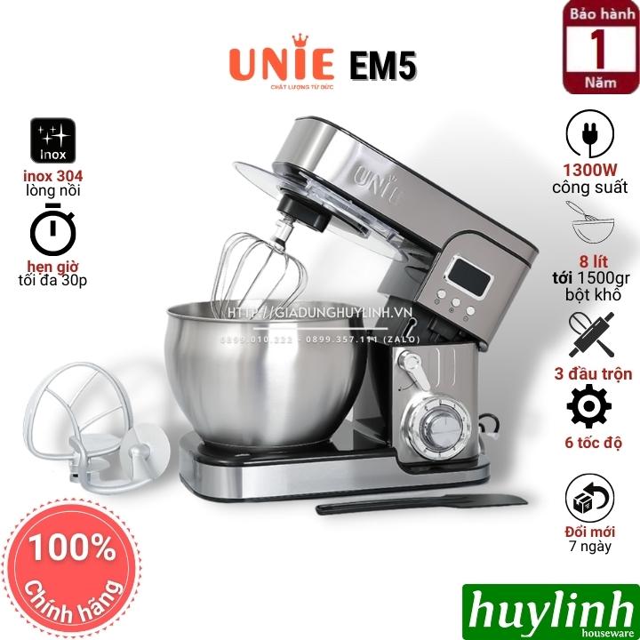 Máy nhồi bột đánh trứng UNIE EM5 - Hàng chính hãng