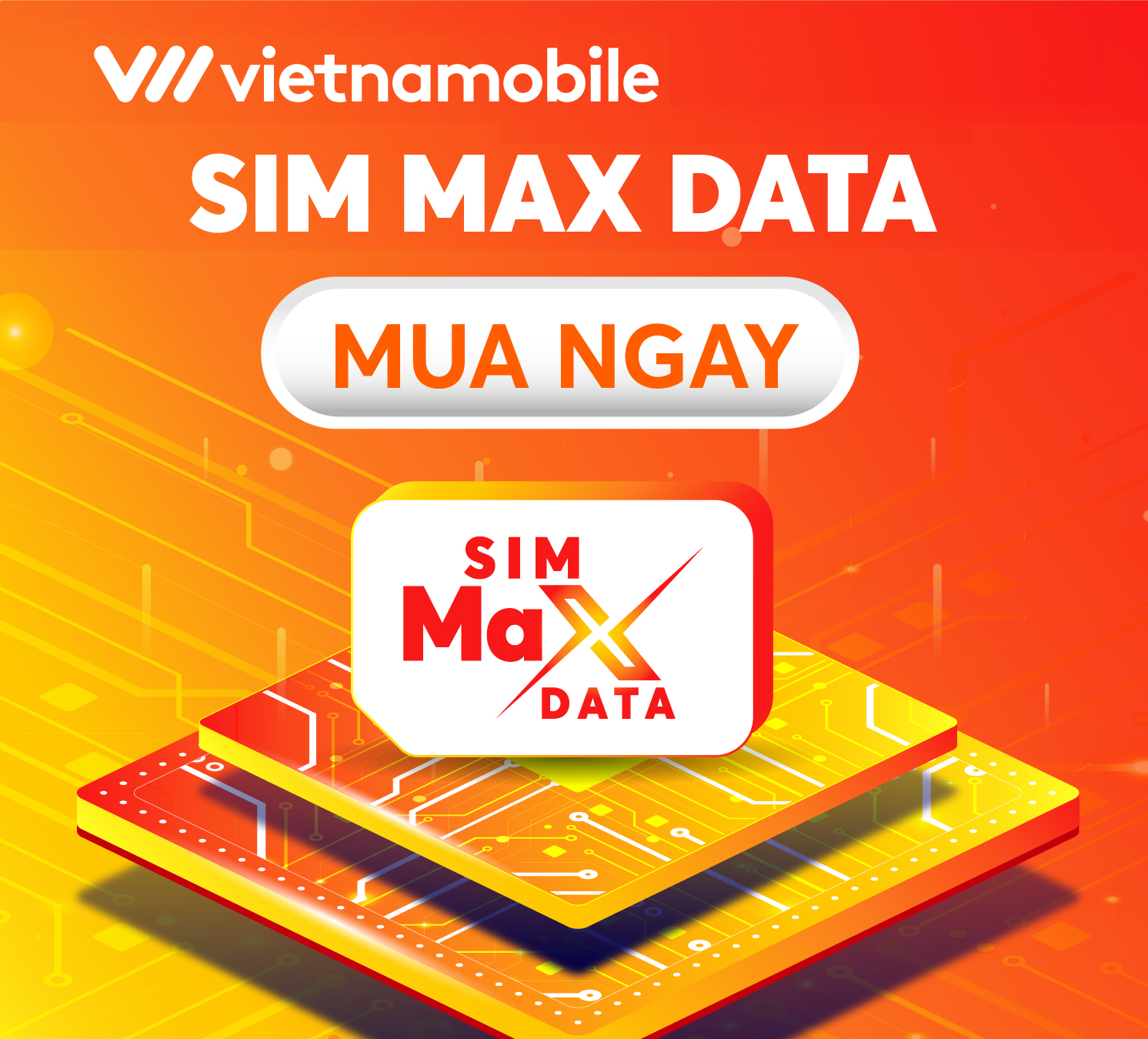 [FREE 6 Tháng - Đầu Số 092] SIM MAX DATA 4G VIETNAMOBILE - 6GB/Ngày. Bắt Buộc Kích Hoạt Sim Qua App Của Nhà Mạng Để Dùng. Trọn Gói 6 Tháng Không Cần Nạp Tiền - Hàng Chính Hãng