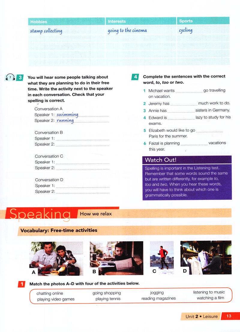 Collins Get Ready For Ielts Workbook 
