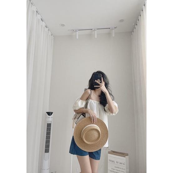 Set trễ vai + quần đùi xốp by samhyewear