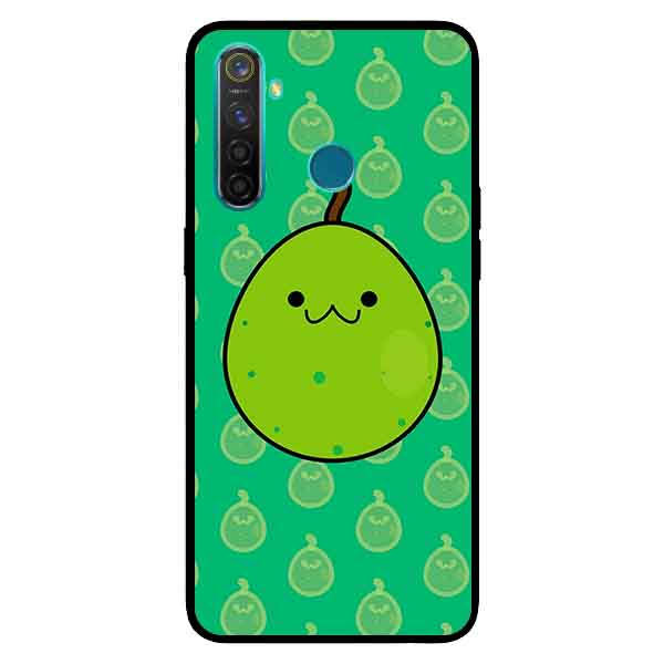 Ốp Lưng in cho Realme 5 Mẫu Bé Đậu Dễ Thương - Hàng Chính Hãng