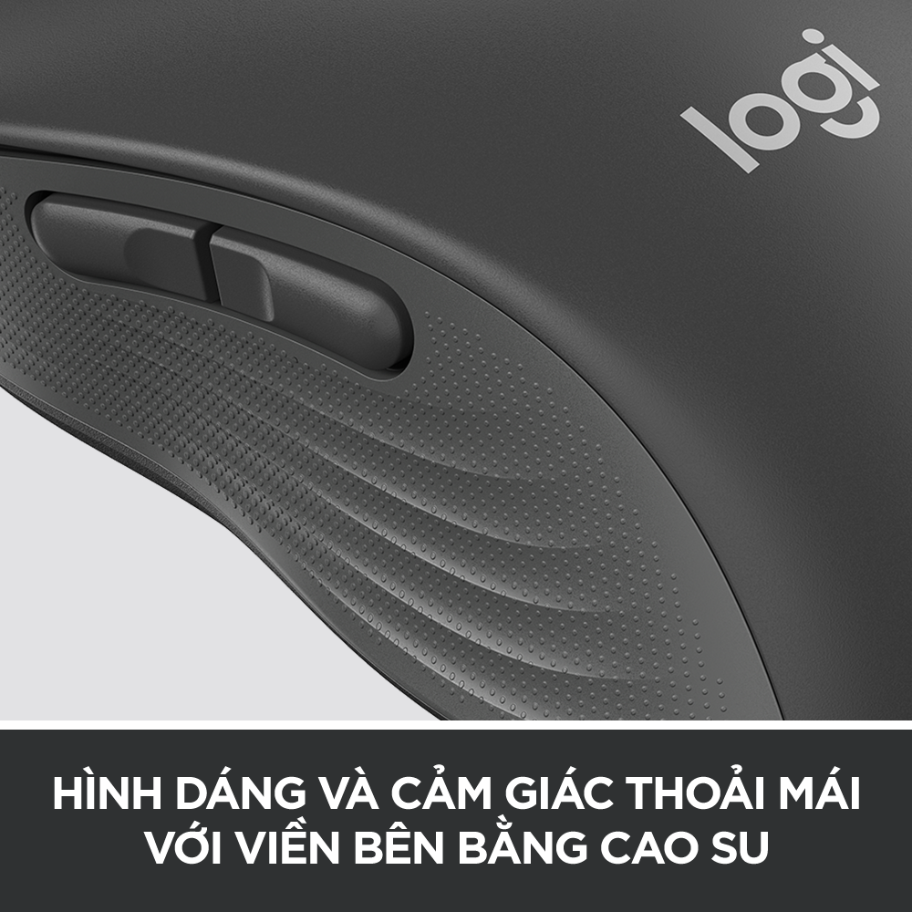 Chuột không dây Bluetooth Logitech Signature M650 L - Hàng Chính Hãng