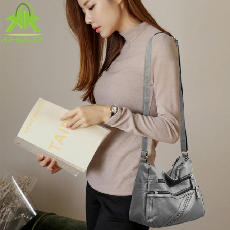 Sang Trọng Dung Lượng Cao Túi Xách Nữ 2021 Thời Trang Mới Chất Liệu Da Pu Mềm Đeo Vai Thiết Kế Chất Lượng Cao Nữ Túi