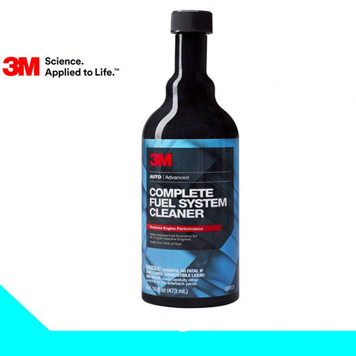 Dung dịch làm sạch bình xăng xe hơi 3M complete fuel system cleaner 08813 (473ml)