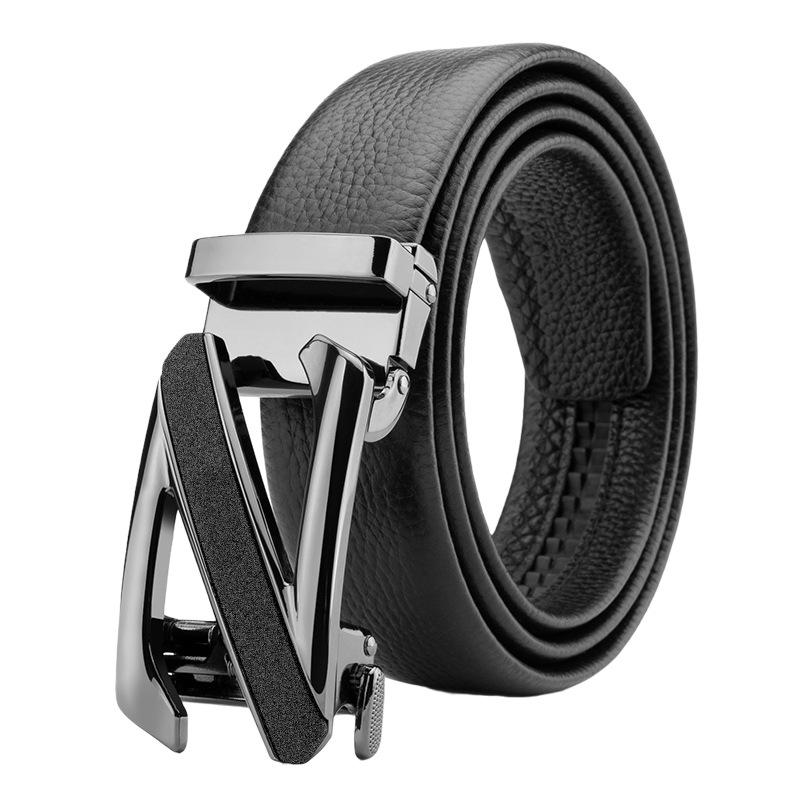 Tùy Chỉnh Tên Viết Tắt Dây Da Cho Nam Mới Z H Thiết Kế Khóa Laser Khắc Tên Logo Thắt Lưng Nam Dây Thắt Eo Thời Trang quà Tặng Dành Cho Người Đàn Ông