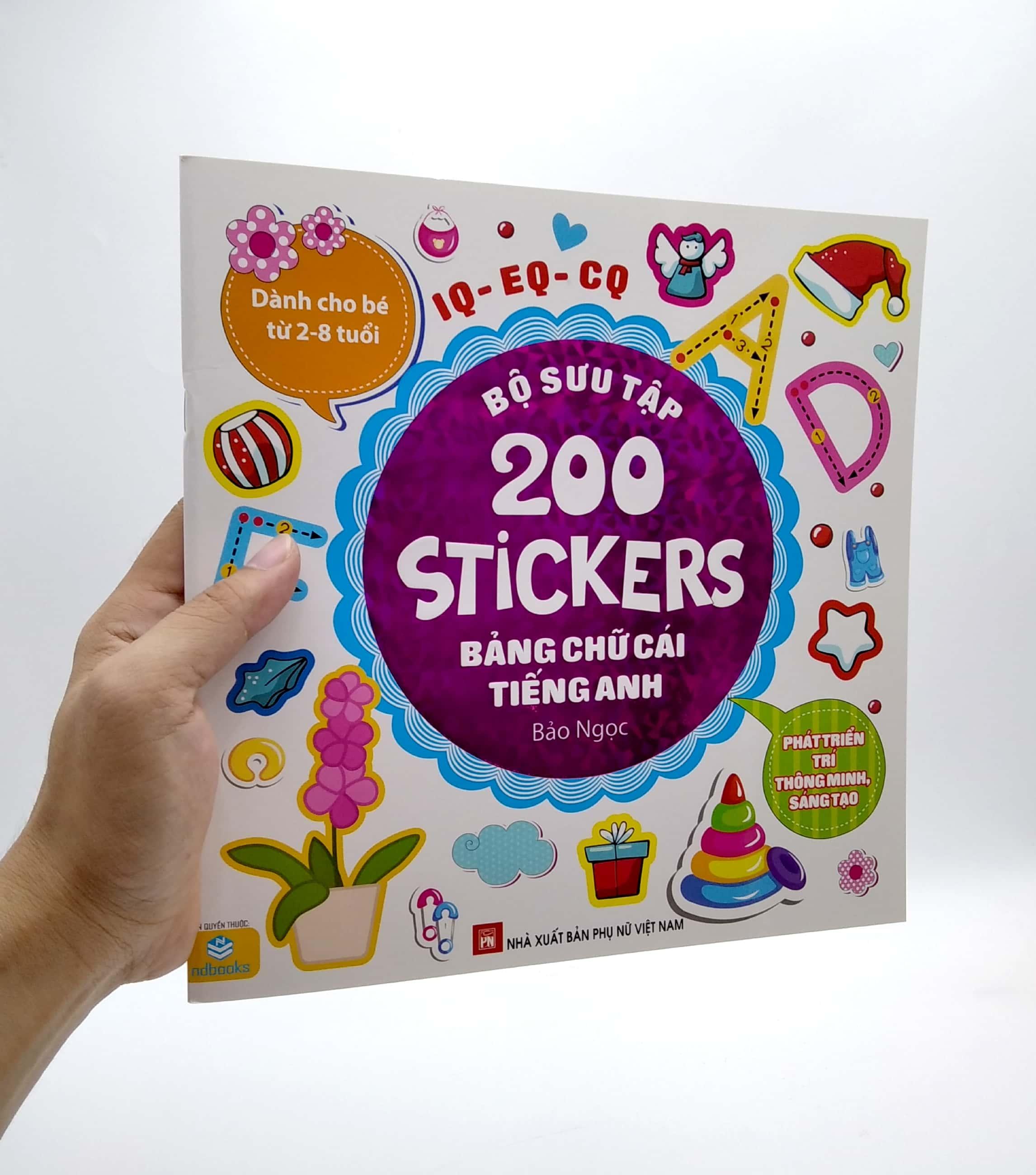 Bộ Sưu Tập 200 Stickers - Bảng Chữ Cái Tiếng Anh