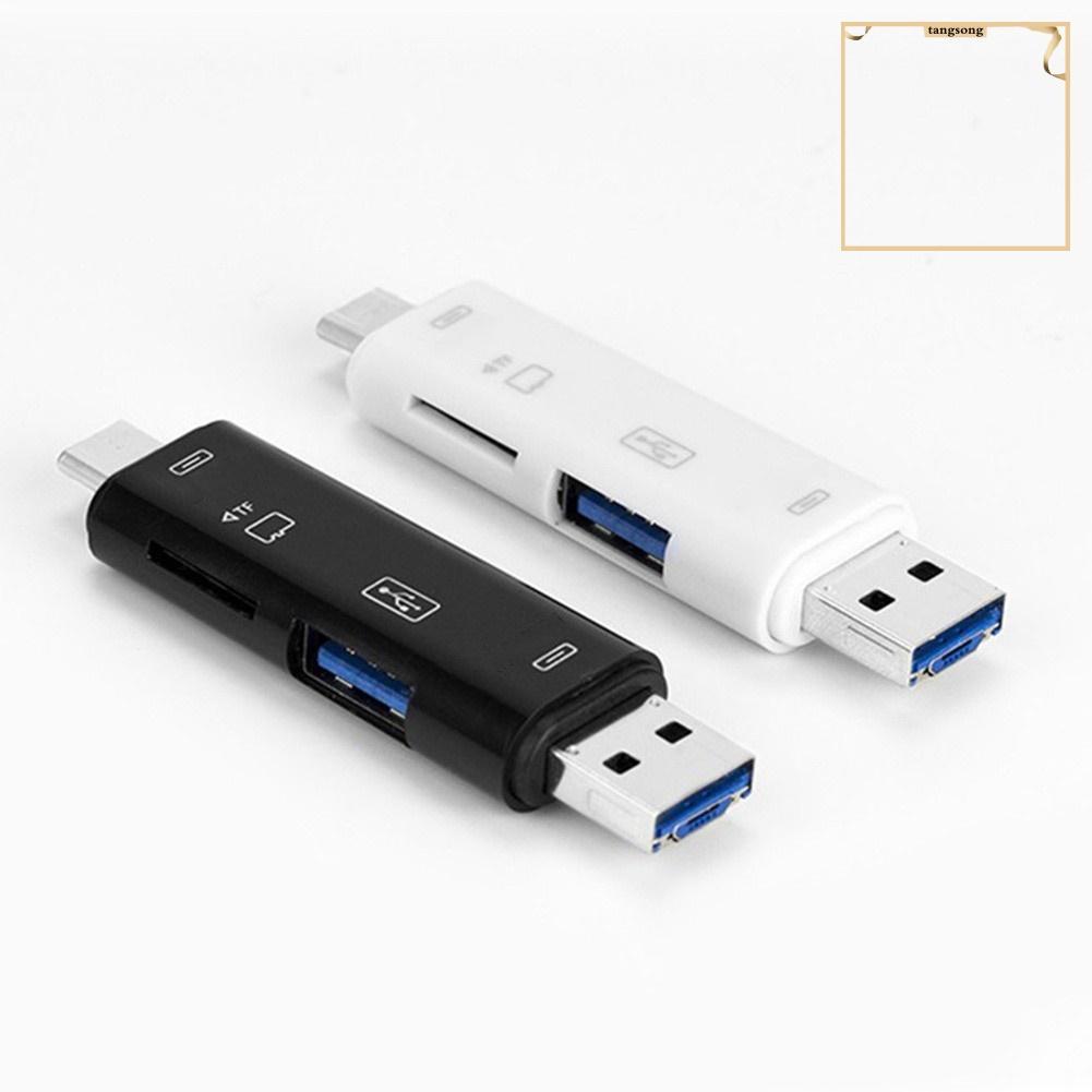 Đầu Đọc Thẻ Nhớ Đa Năng Usb 2.0 Type-C Tf