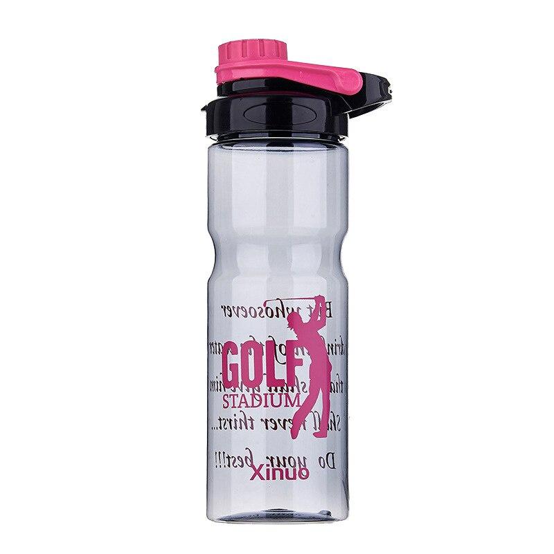 800ML/1000ML Creative New Sports Water Bottle Student Plastic Cup Gift Transparent Explosion-proof Large Capacity Outdoor