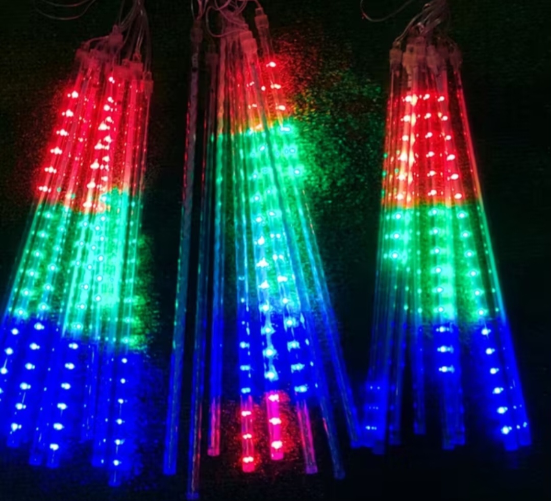 BỘ ĐÈN LED TRANG TRÍ SÁNG GIỌT NƯỚC SAO BĂNG ĐỦ MÀU SẮC CỰC ĐẸP