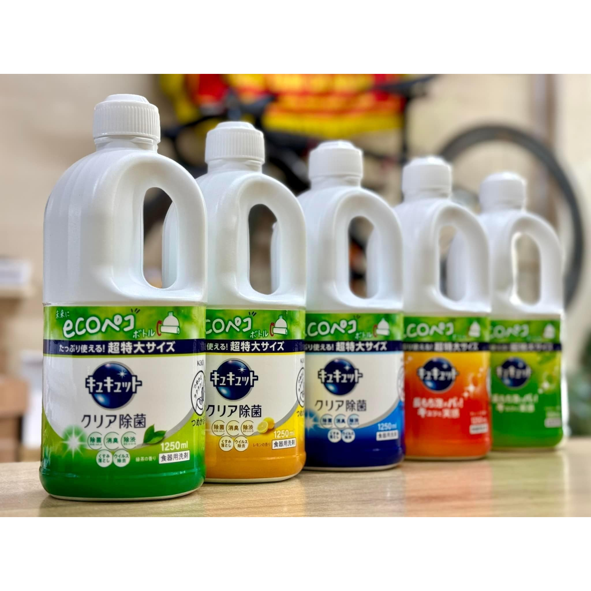 Nước rửa bát KAO hương chanh 1250ml