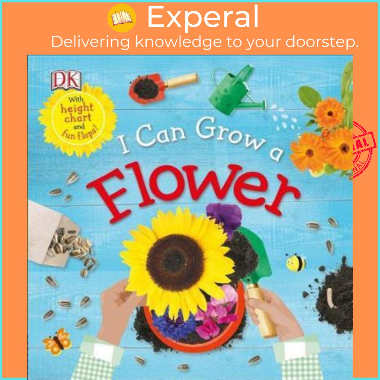 Sách - I Can Grow a Flower by DK