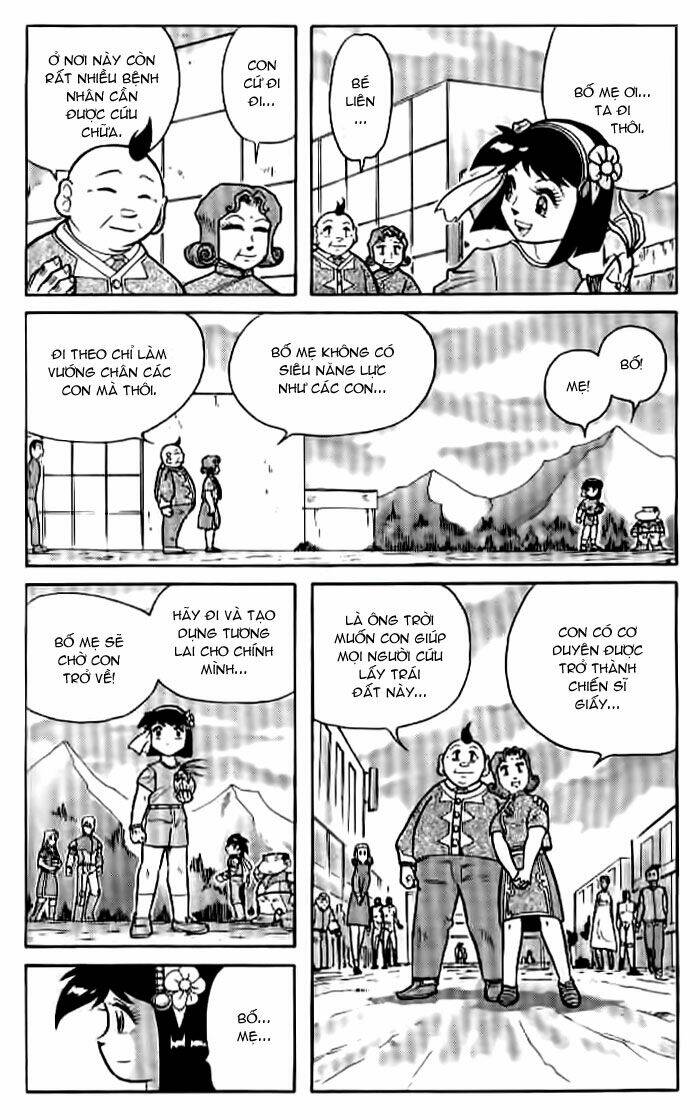 hiệp sĩ giấy - origami fighter chapter 37 38