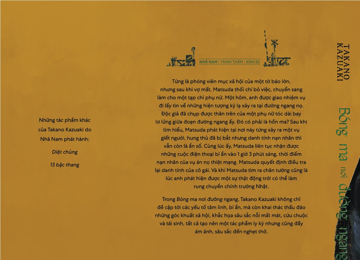 Sách - Bóng ma nơi đường ngang (Takano Kazuaki) (Nhã Nam Official)