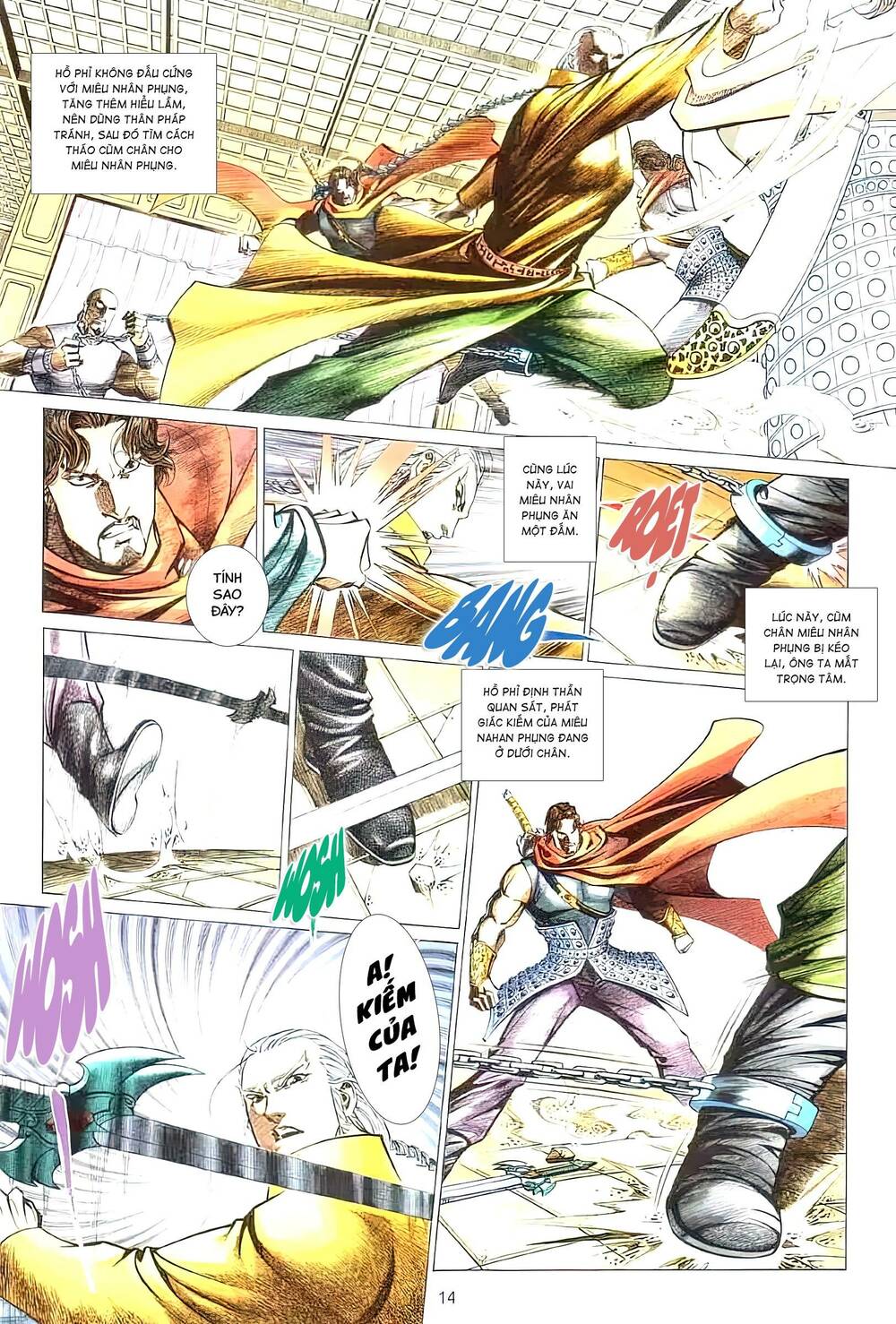 tuyết sơn phi hồ - mã vinh thành chapter 35 14