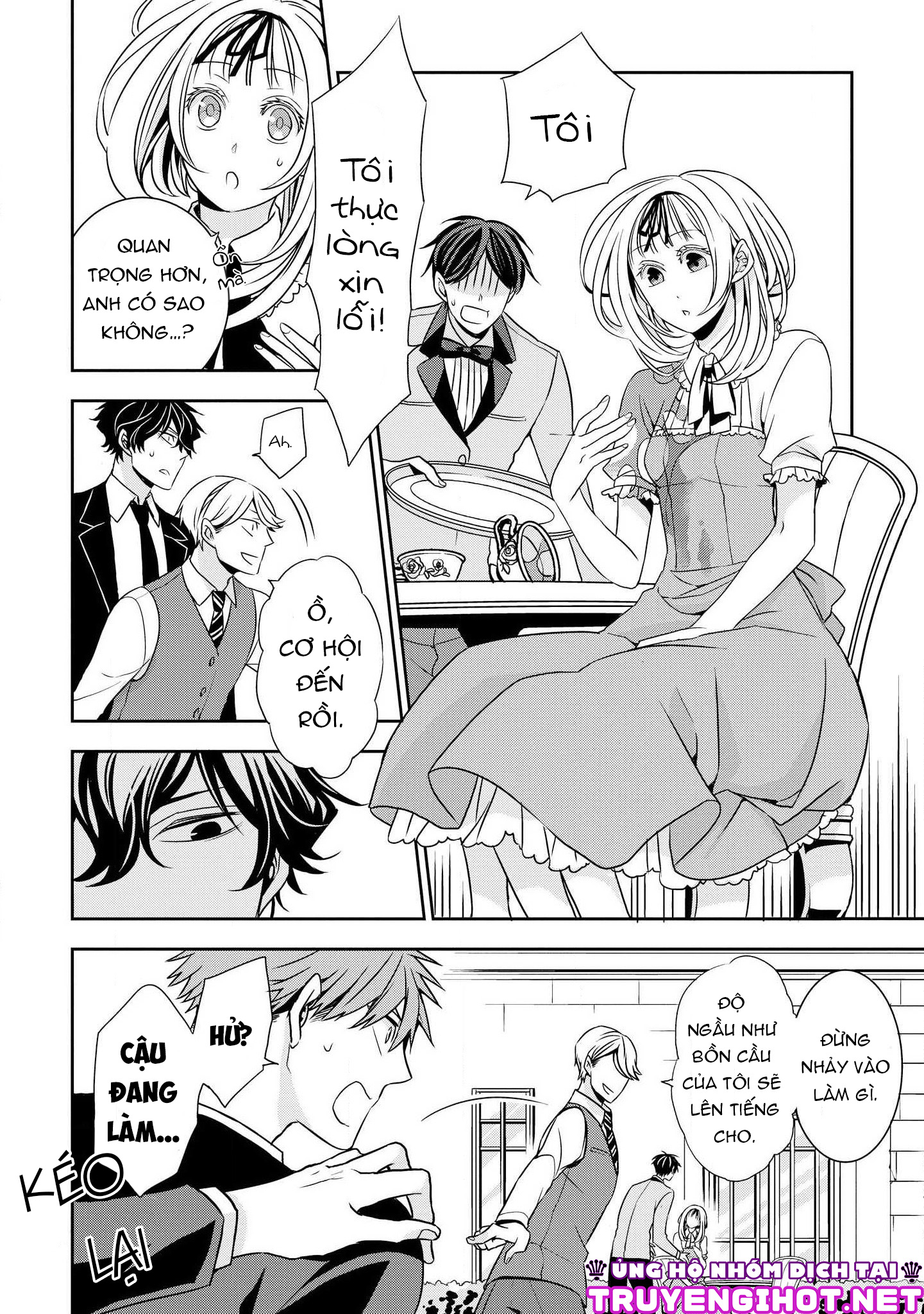 Ojou-sama ga Mamorasete Kurenai chapter 2 - Trang 8