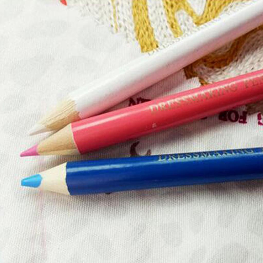 3Pcs Dressmaking Pencils Chalk Pen Sewing Dressmakers DIY Craft Markers