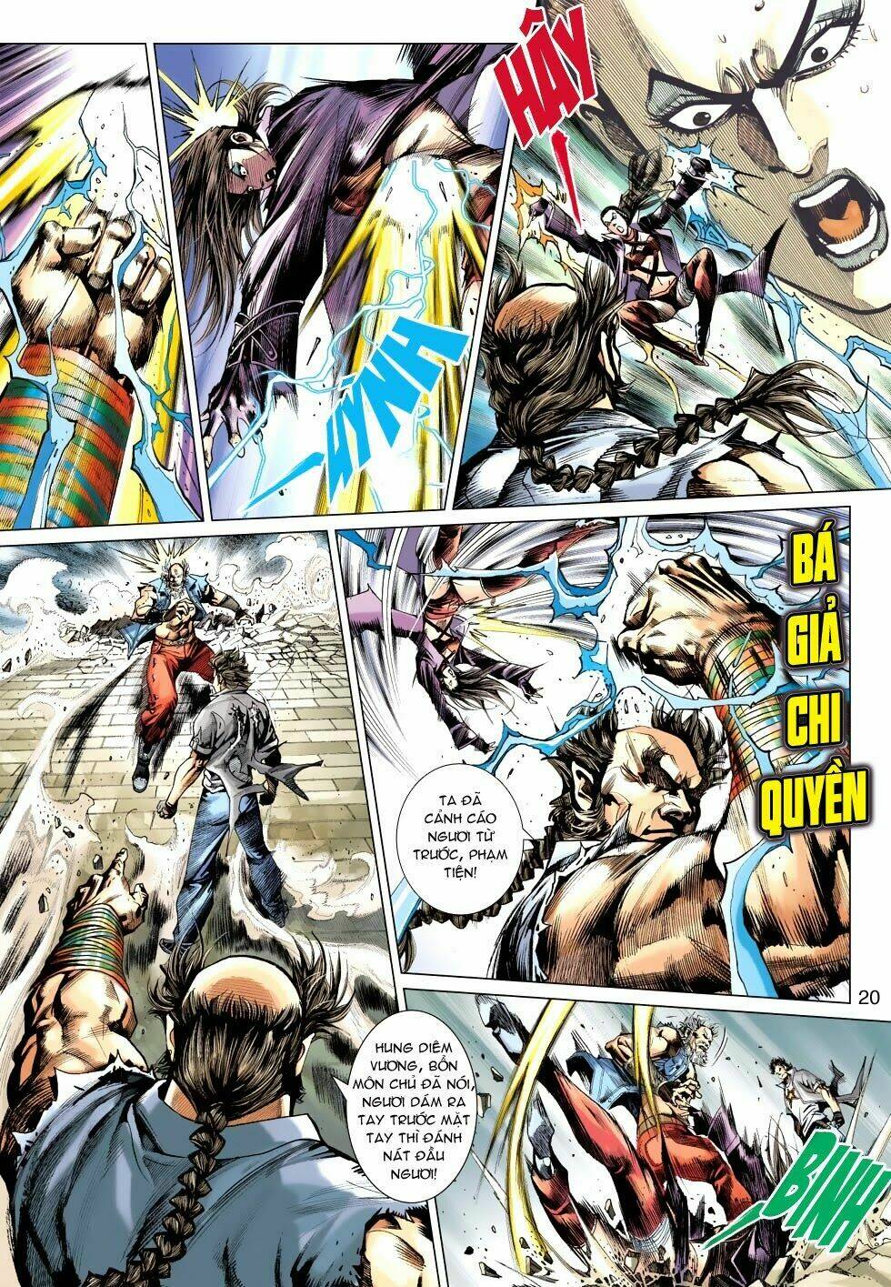 tân tác long hổ môn chapter 488 20