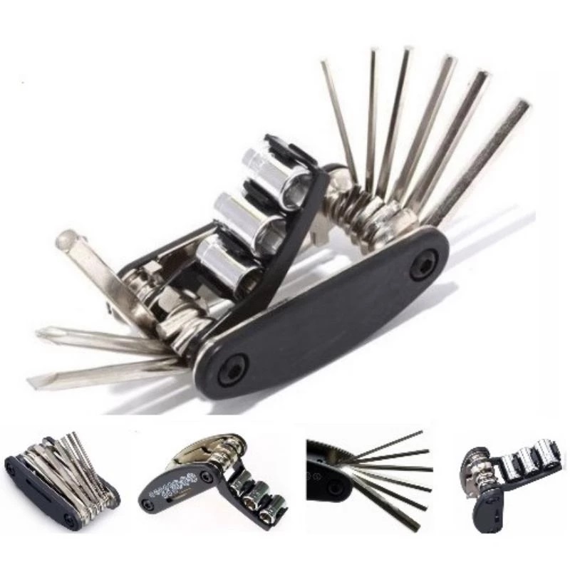 Bộ lục giác sửa chữa cầm tay đa năng tua vít 16-in-1 dùng lắp ráp sửa chữa thiết khẩn cấp - miếng lót chuột