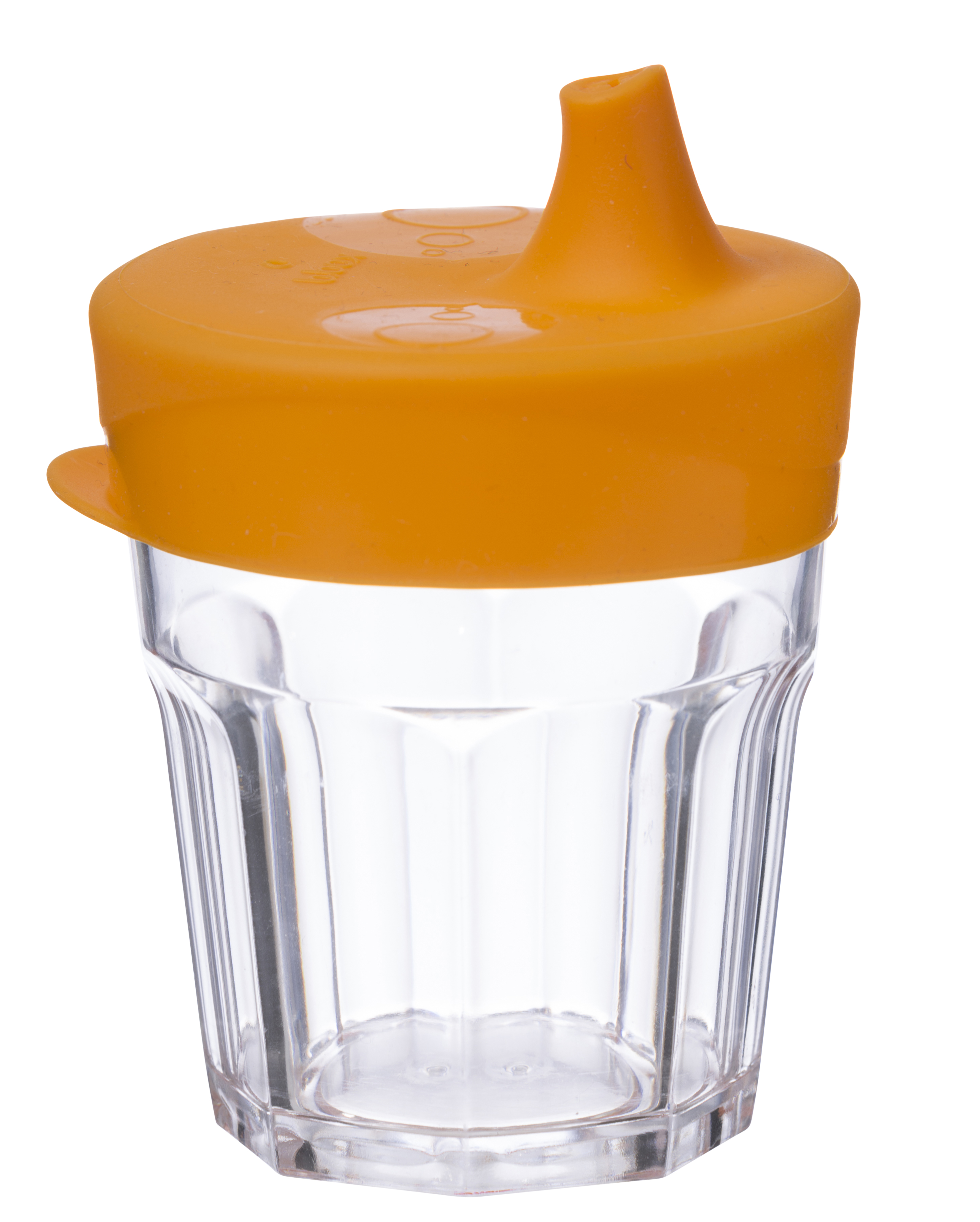 B.box Nắp đậy đa năng silicone cho bé - Bộ Đôi Hồng Cam